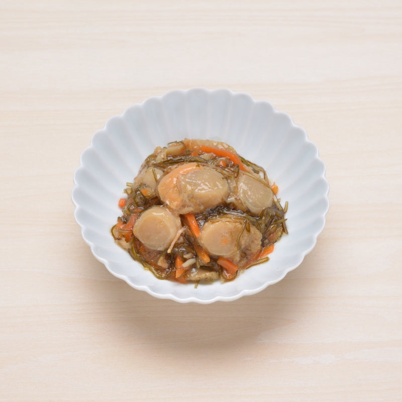 贅沢ほたて松前漬<br>丸ビン130g