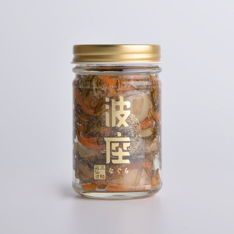 贅沢ほたて松前漬<br>丸ビン130g