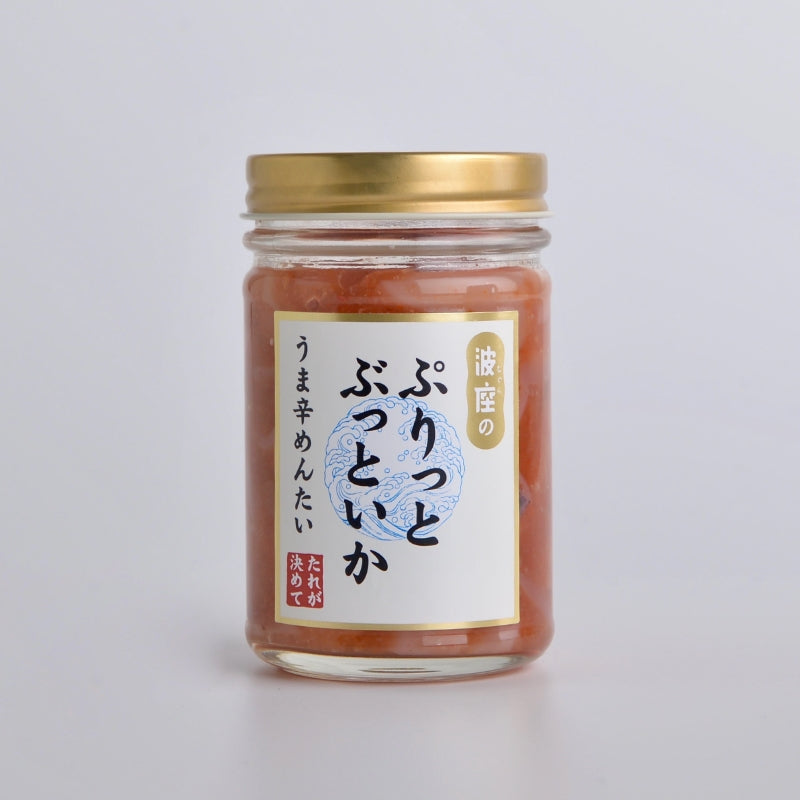 ぷりっとぶっといか<br>うま辛めんたい  丸ビン130g
