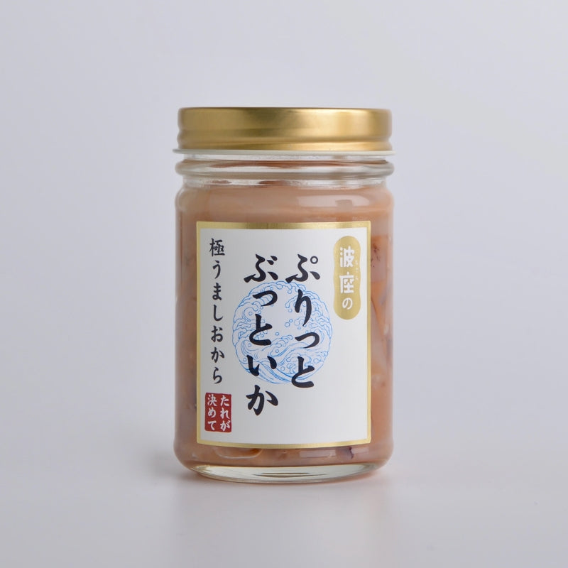 ぷりっとぶっといか<br>極うましおから  丸ビン130g